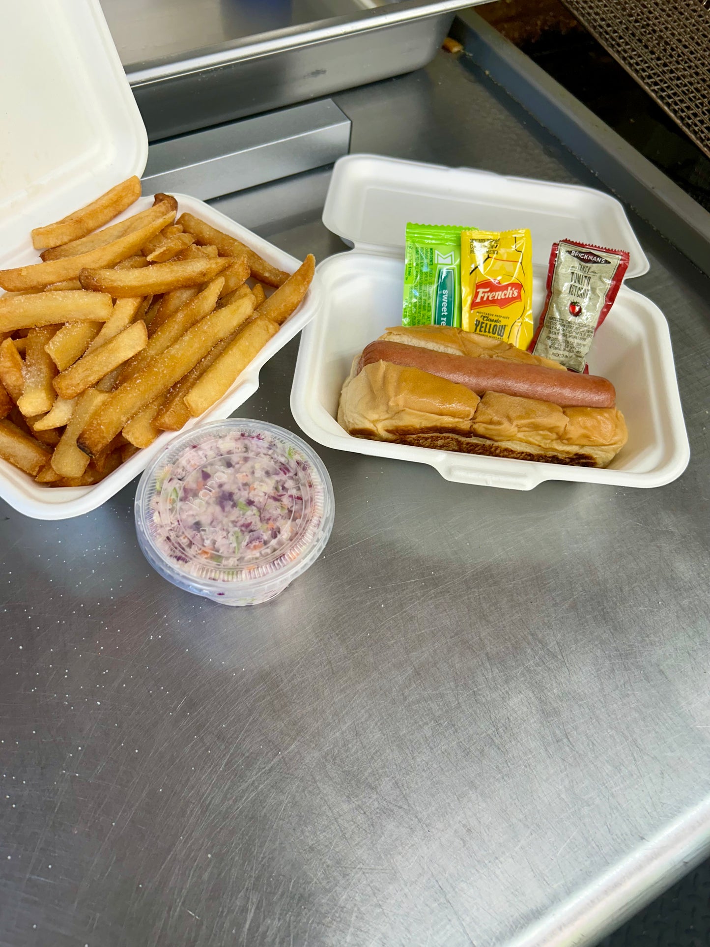 1 Hotdog Meal 100% BEEF