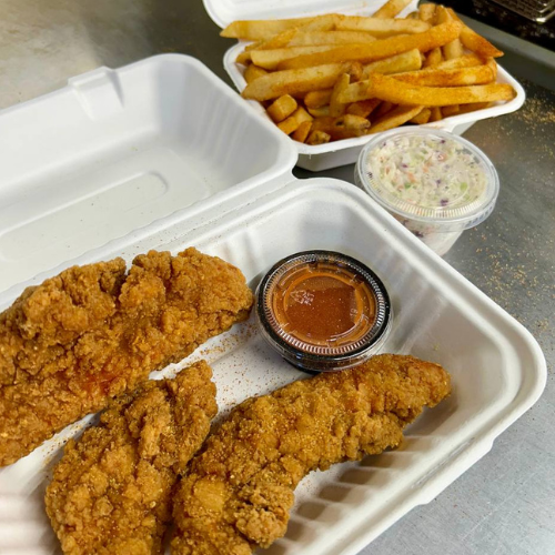 3 piece chicken tender meal
