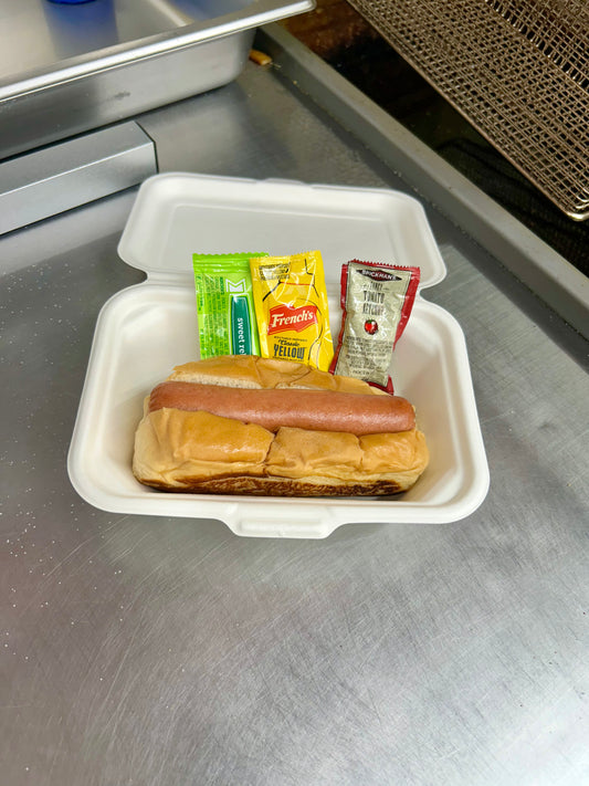 1 Hot Dog 100% BEEF