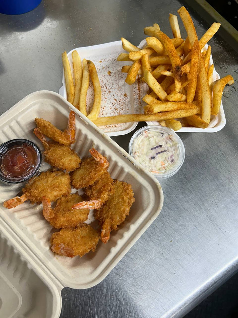 8 pc Breaded Shrimp Meal